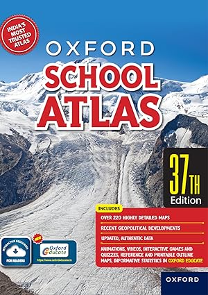 OXford School Atlas | Atlas for UPSC Exam 37th edition