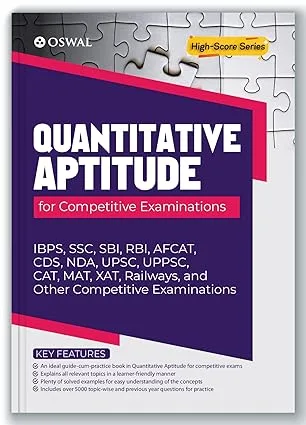 Quantitative Aptitude For Competitive Examinations