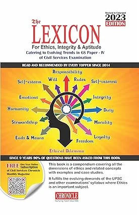The LEXICON For Ethics, Integrity And Aptitude by Niraj Kumar