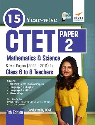 CTET Maths and science 15 years solved papers